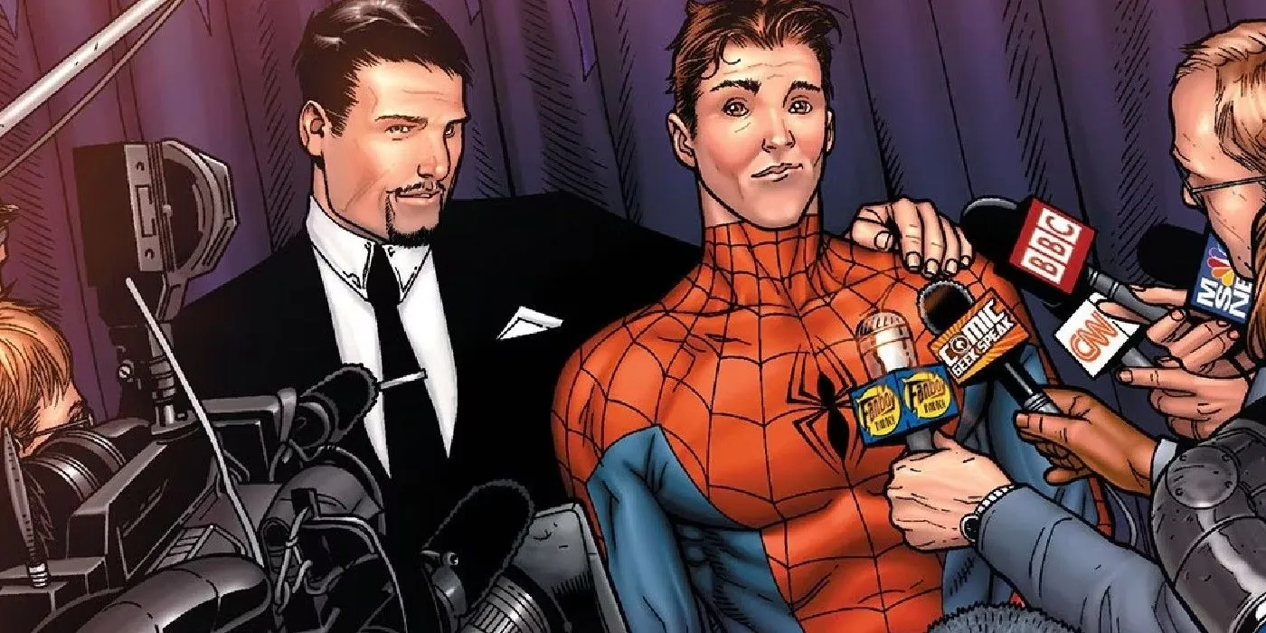 Peter Parker as Spider-Man