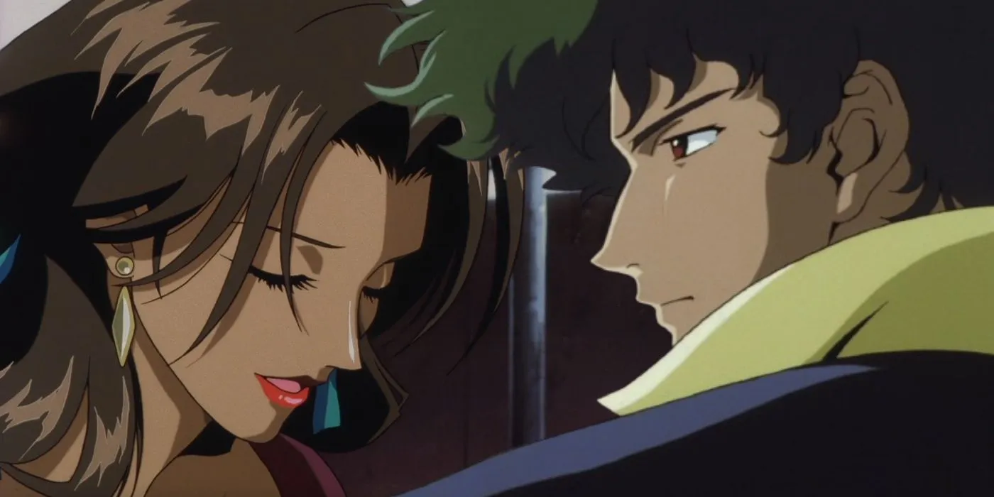 Spike and Katrina in Cowboy Bebop