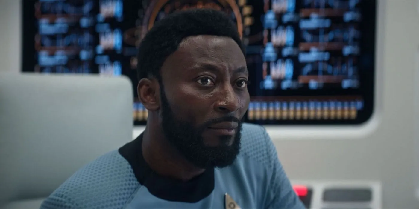 Dr. M'Benga from Star Trek: Strange New Worlds Dr. M'Benga from Star Trek: Strange New Worlds