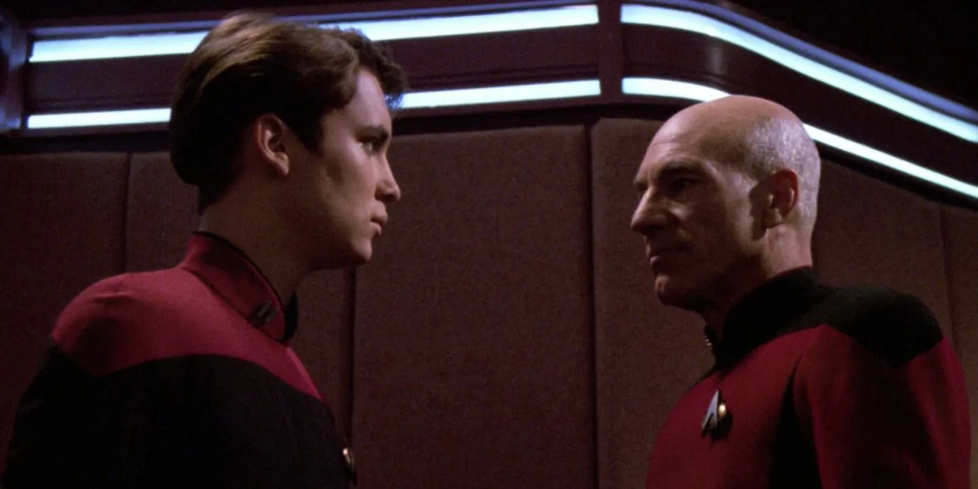 Wesley and Picard
