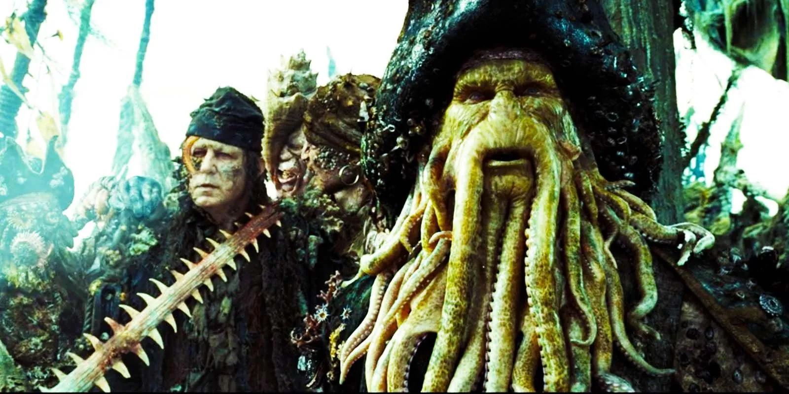 Bill Turner and Davy Jones