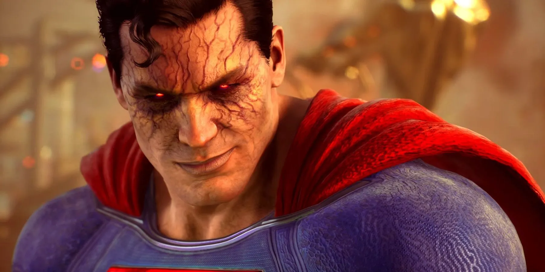 Evil Superman from Suicide Squad Game Evil Superman from Suicide Squad Game