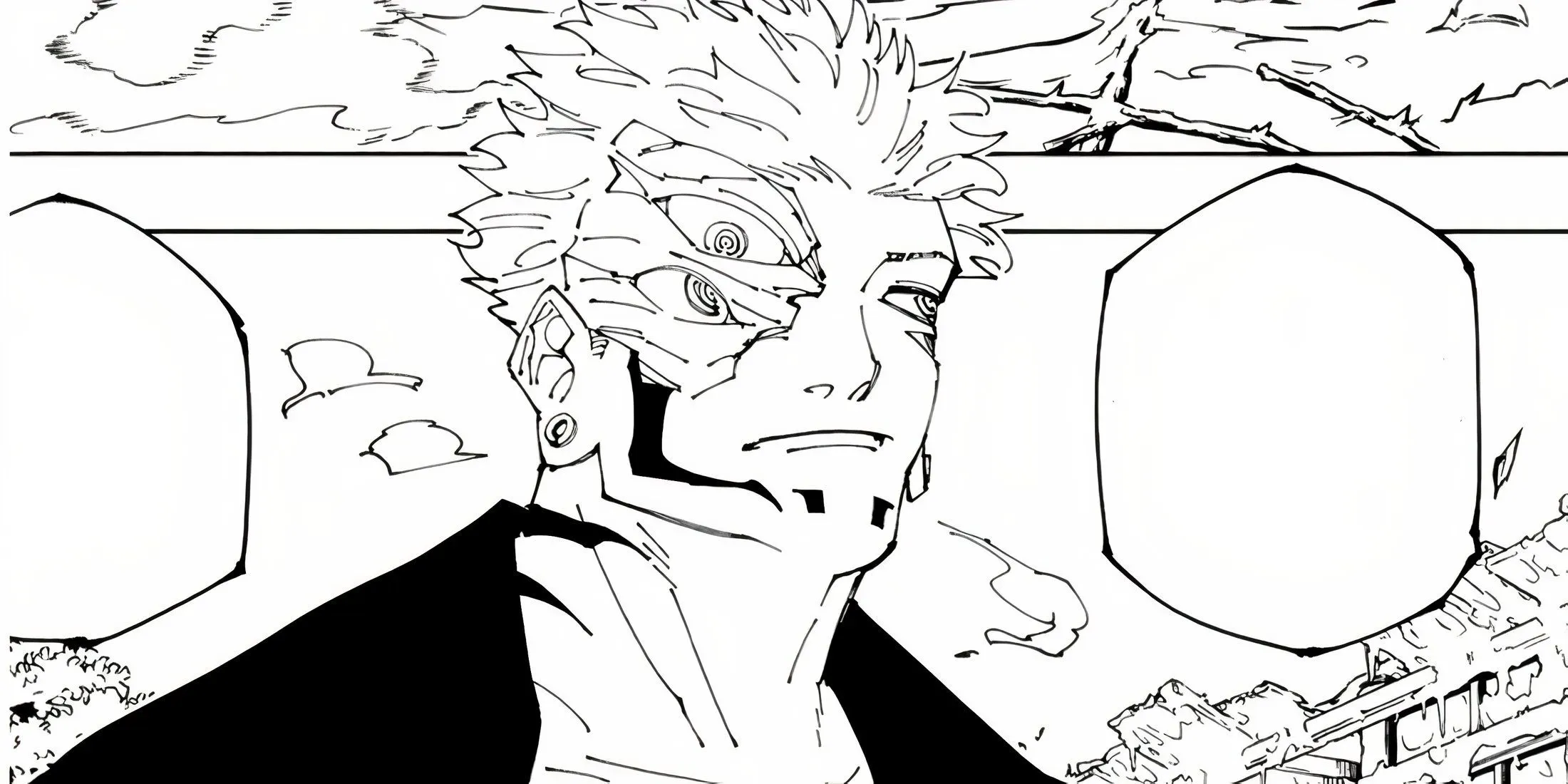 Sukuna angry at Yuji Sukuna angry at Yuji