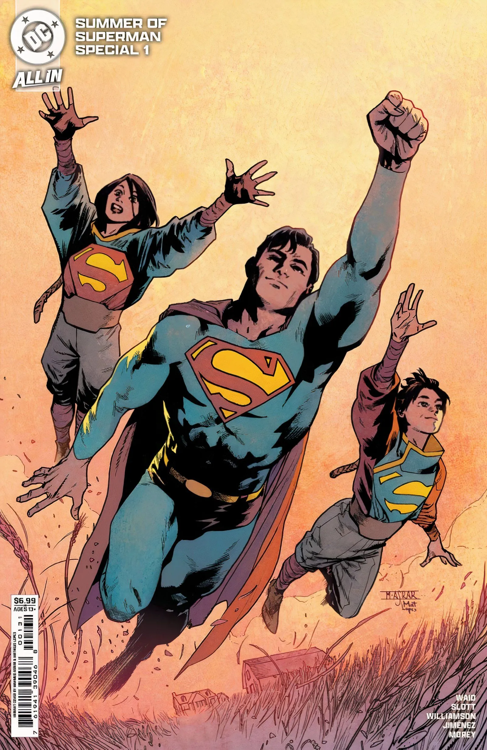 Summer of Superman Special comic cover Summer of Superman Special comic cover