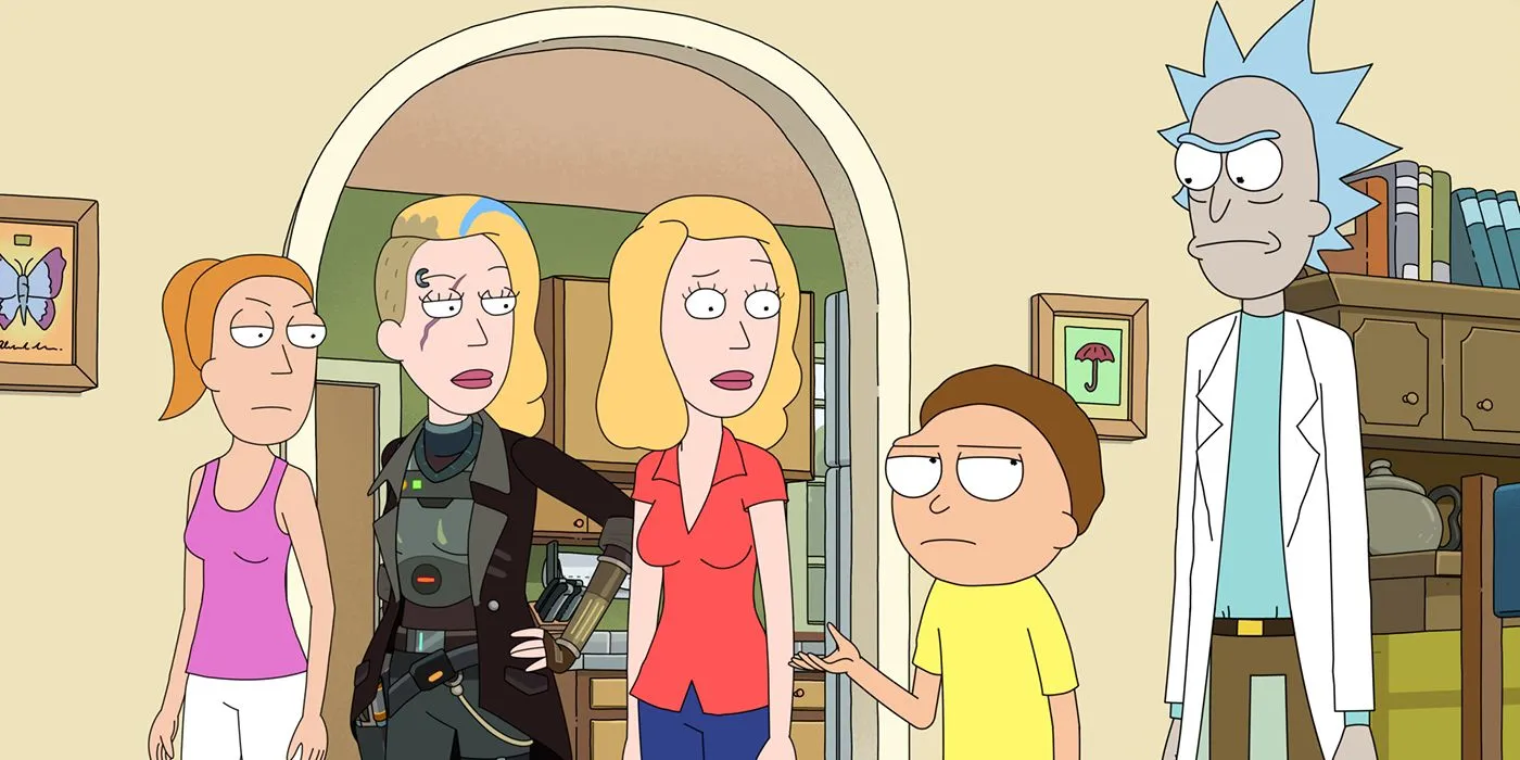 Beth and Space Beth in Season 7