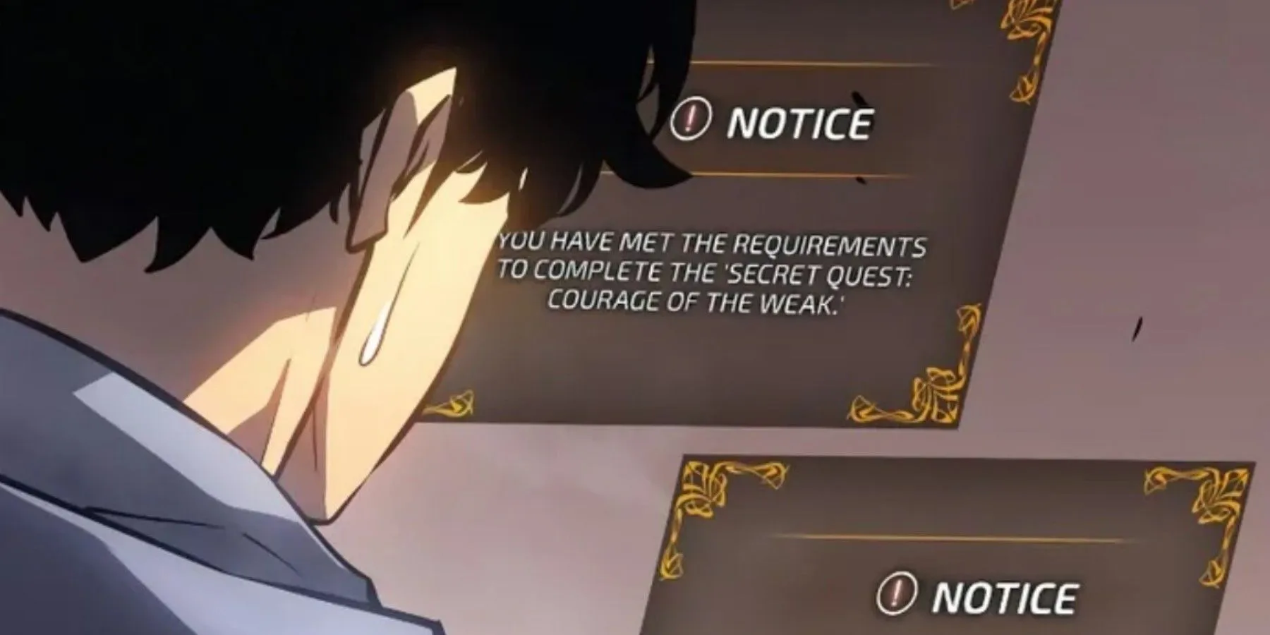 Suho Receives Quest Suho Receives Quest