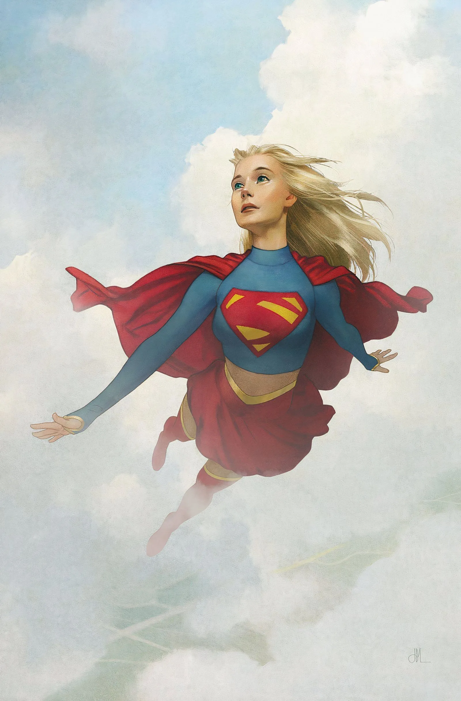 Supergirl cover by Josh Middleton