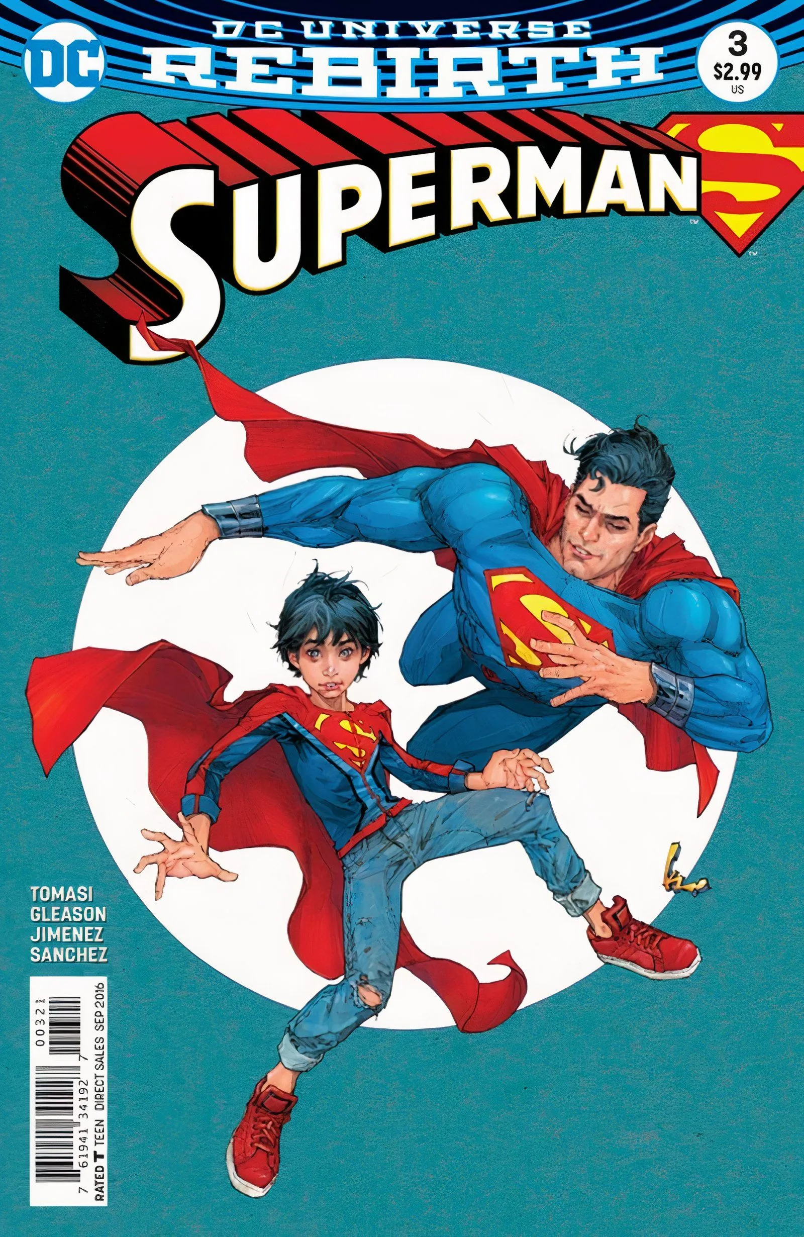 Superman #3 2016 variant cover Superman #3 2016 variant cover