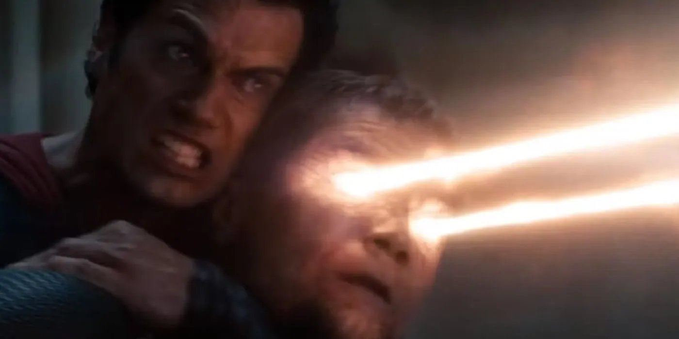 Superman Killing Zod