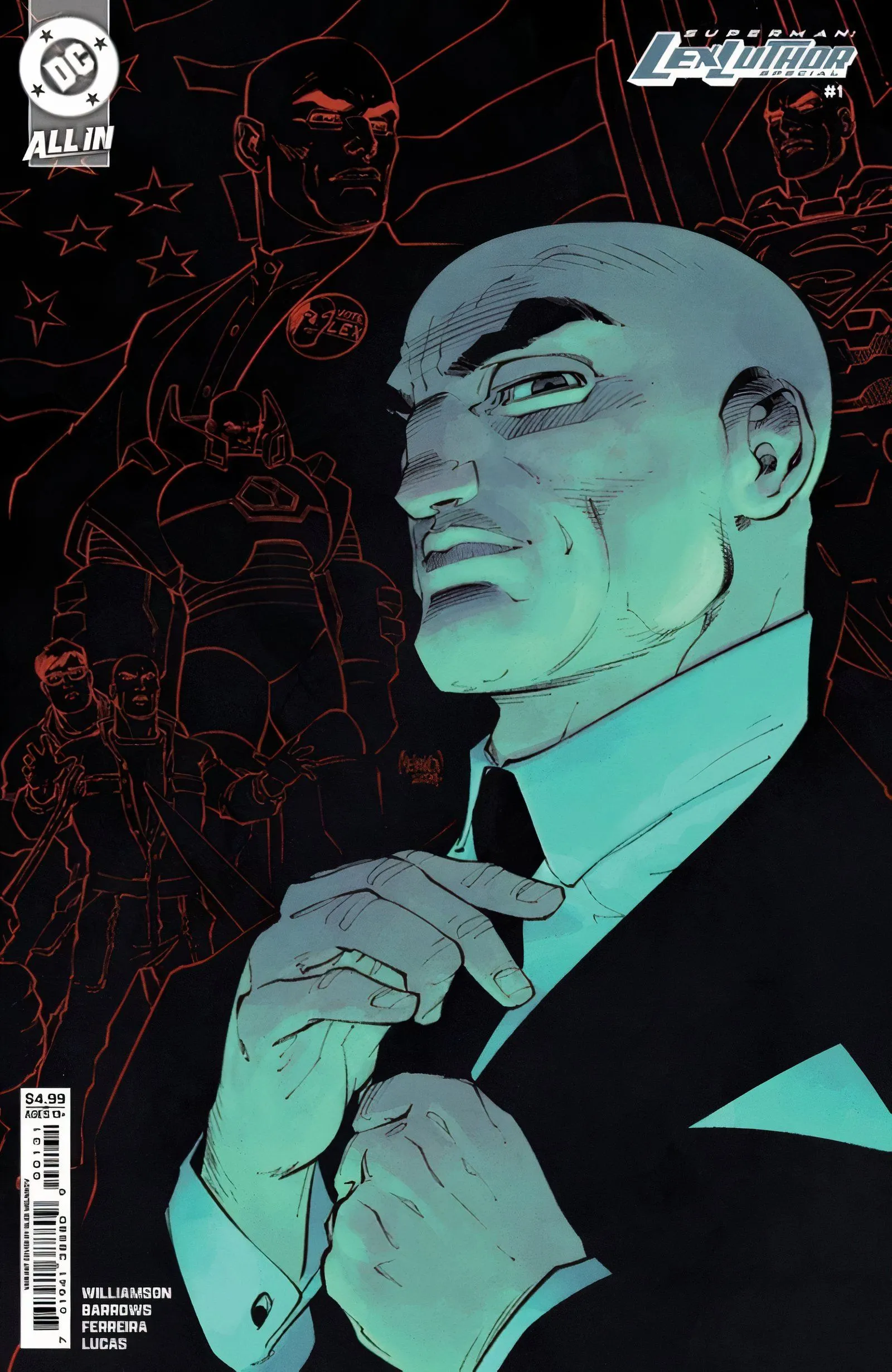 Superman Lex Luthor Special #1 variant cover