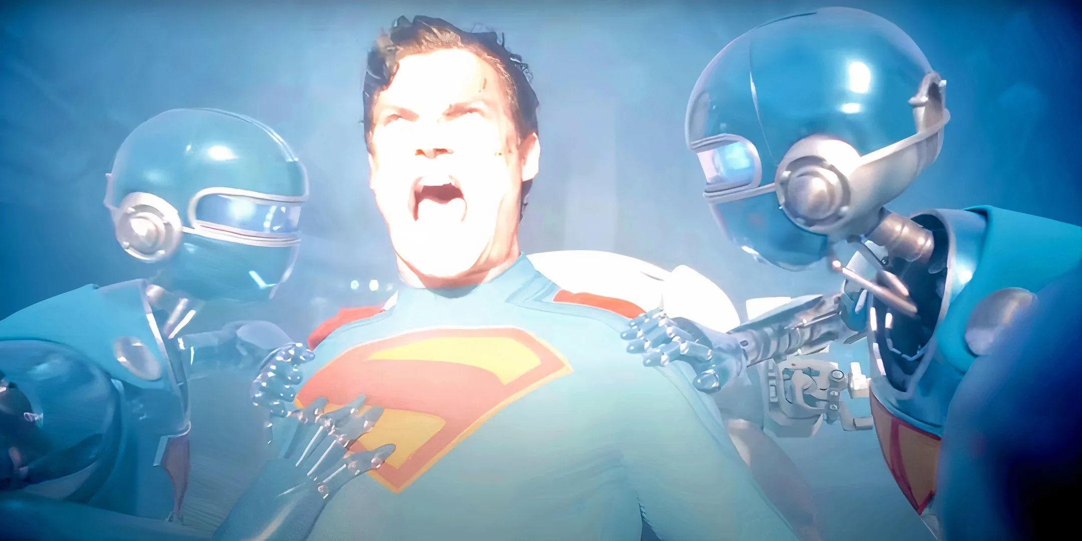 Superman in sunlight