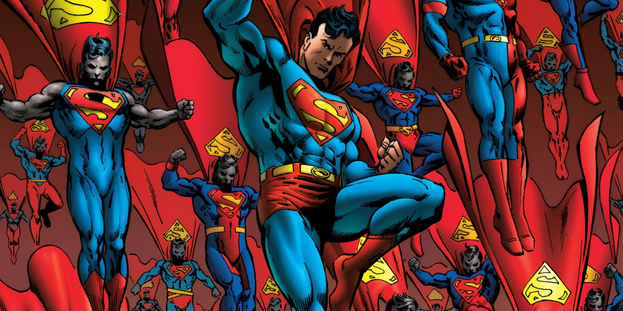 Superman with Robots DC