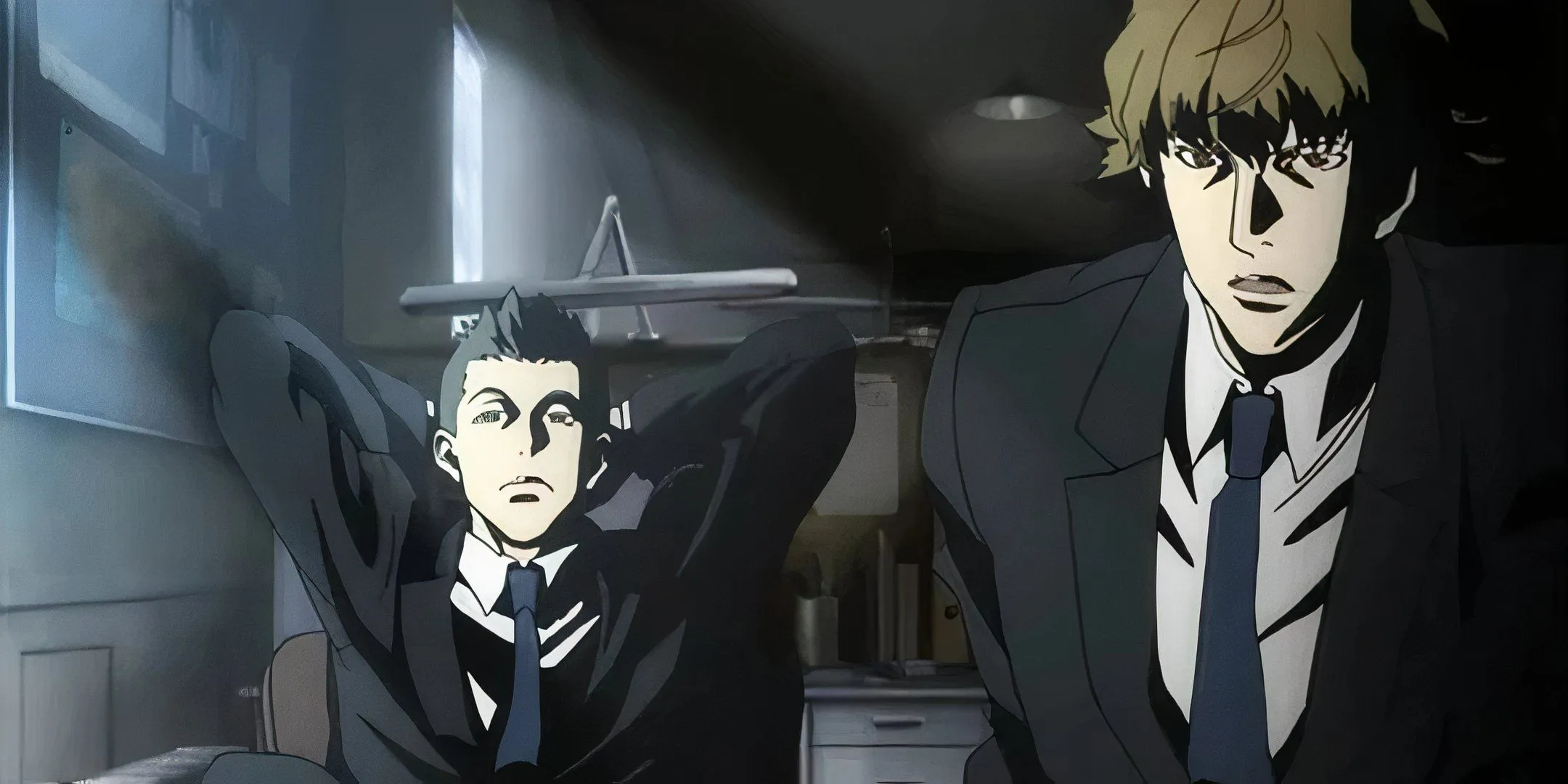 Sam and Dean in the Supernatural anime