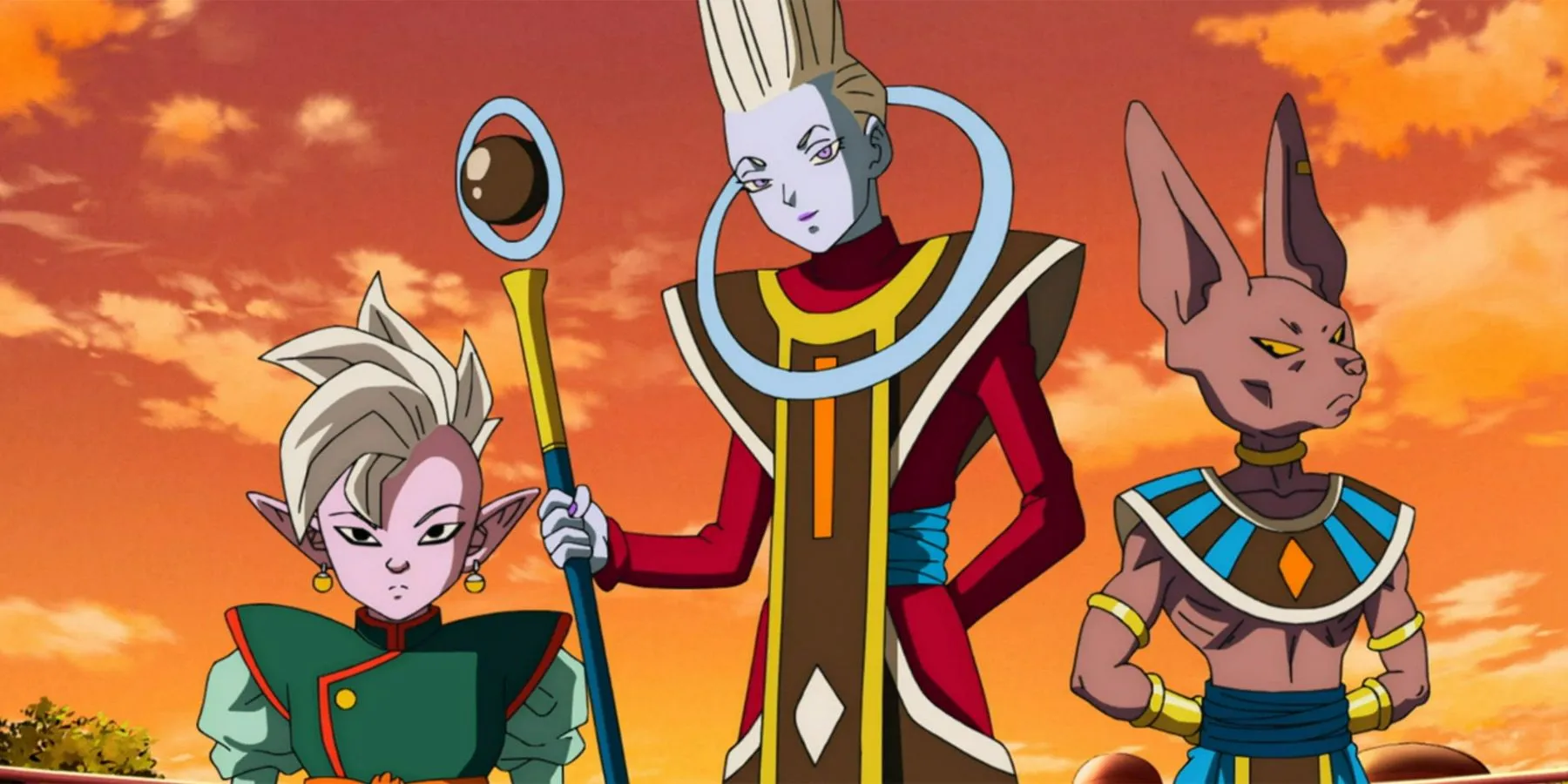 Supreme Kai, Beerus, and Whis Supreme Kai, Beerus, and Whis