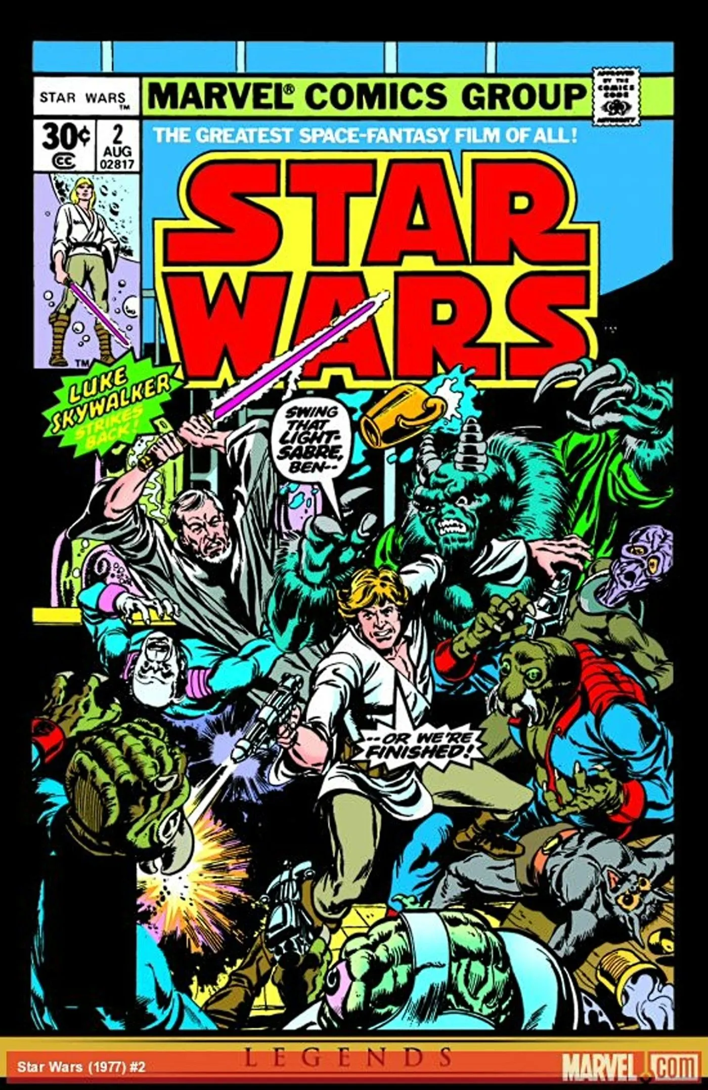 Cover for Marvel's Star Wars (1977) #2
