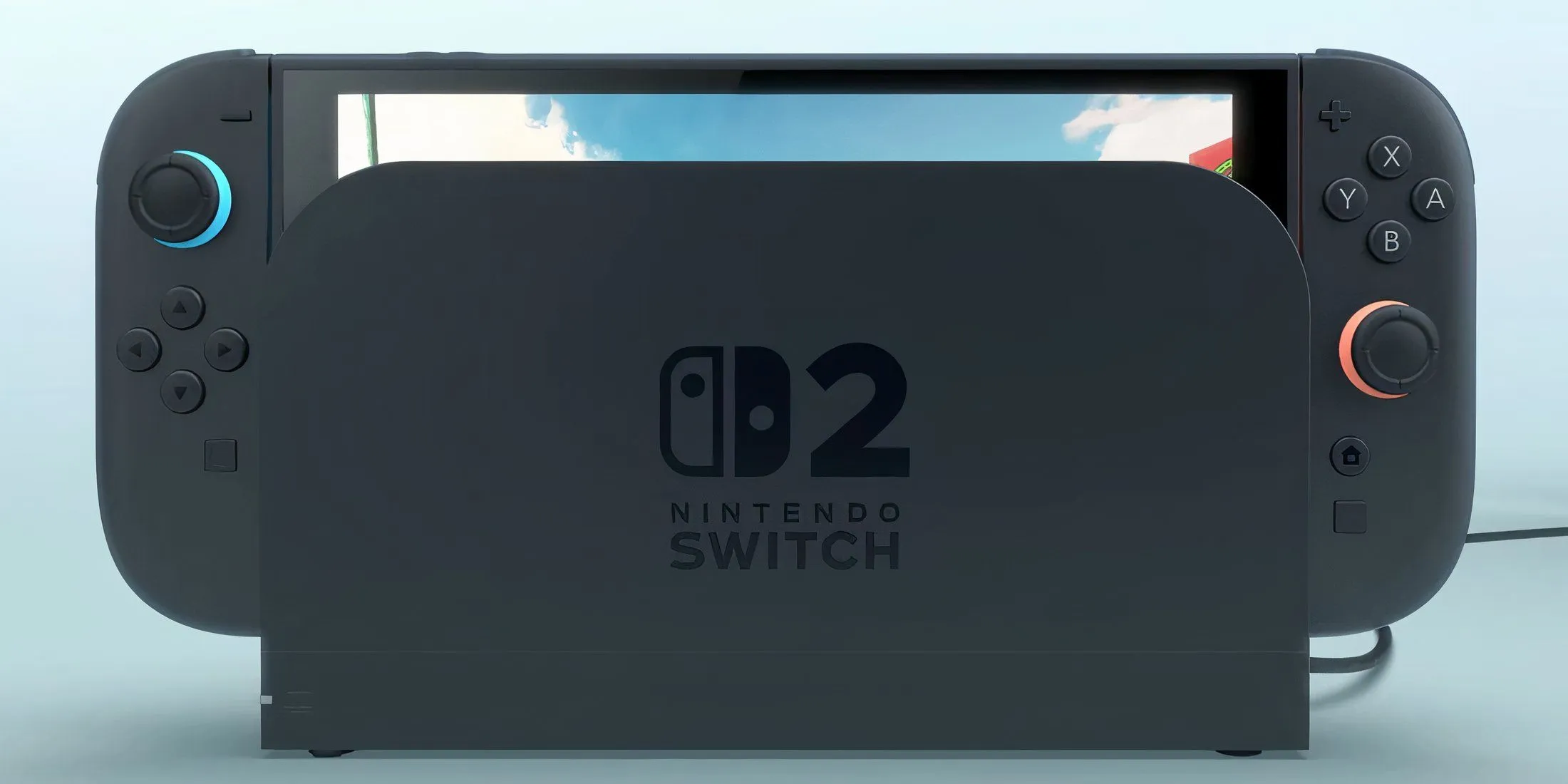 Nintendo Switch 2 in Dock