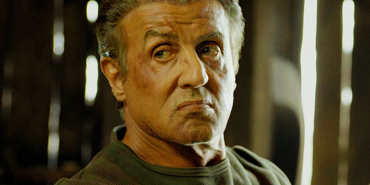 Sylvester Stallone in Rambo Last Blood