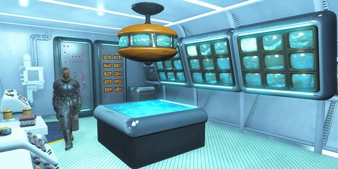 Synth Retention Bureau Command Room