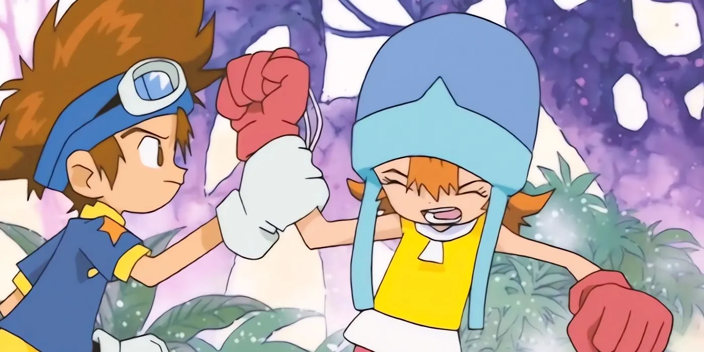 Tai holding Sora Tai holding Sora