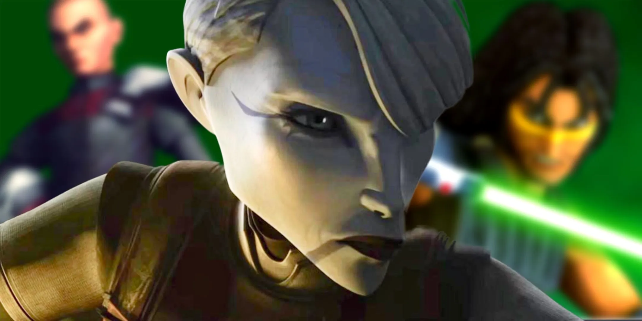 Asajj Ventress helping Jedi Asajj Ventress helping Jedi