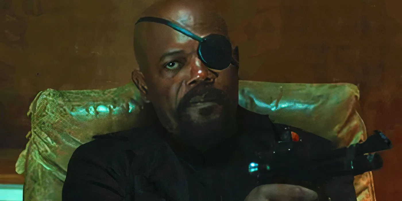 Talos as Nick Fury