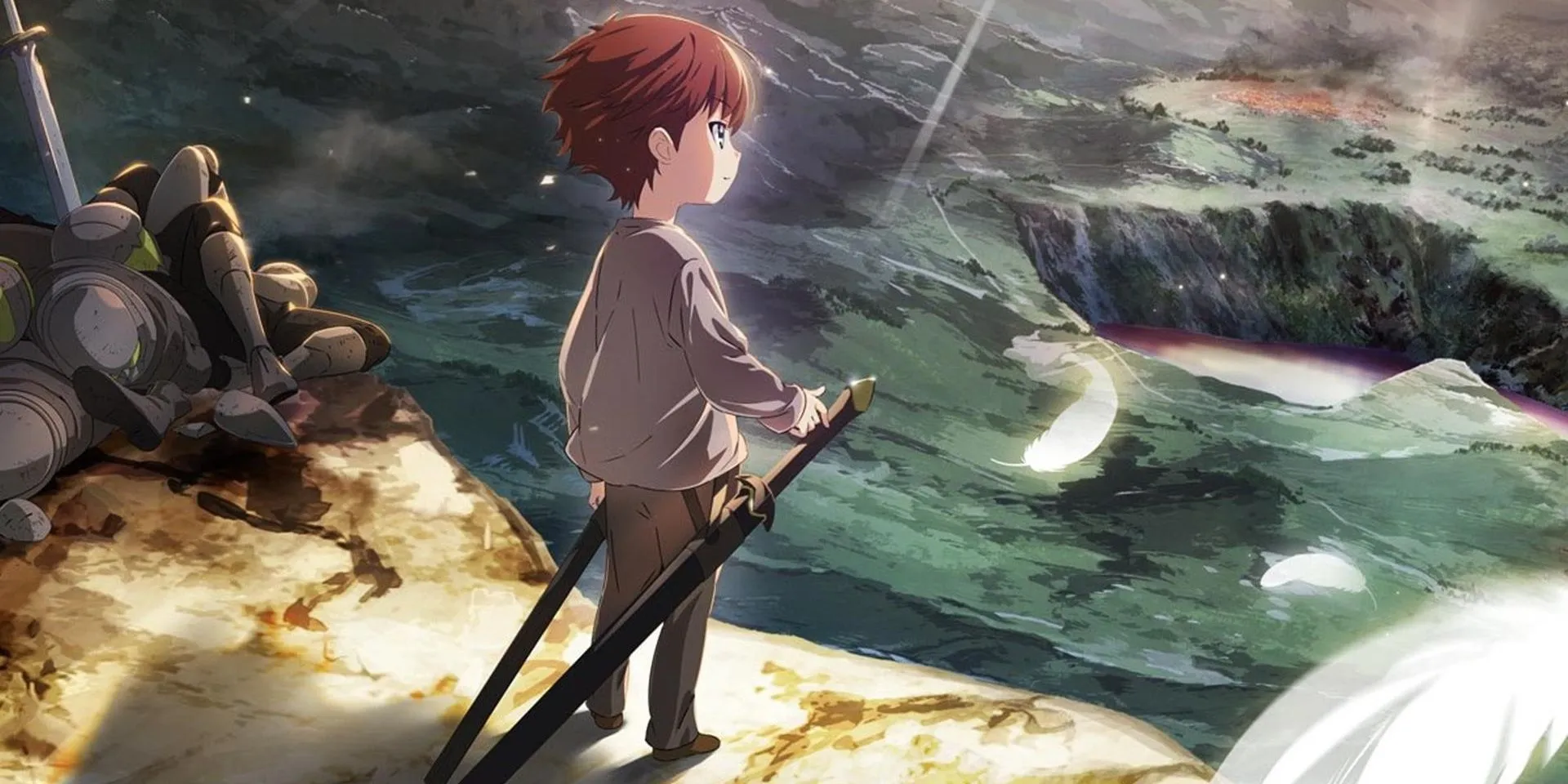 Concept Art of The Beginning After the End Anime Featuring Arthur as a child Concept Art of The Beginning After the End Anime Featuring Arthur as a child