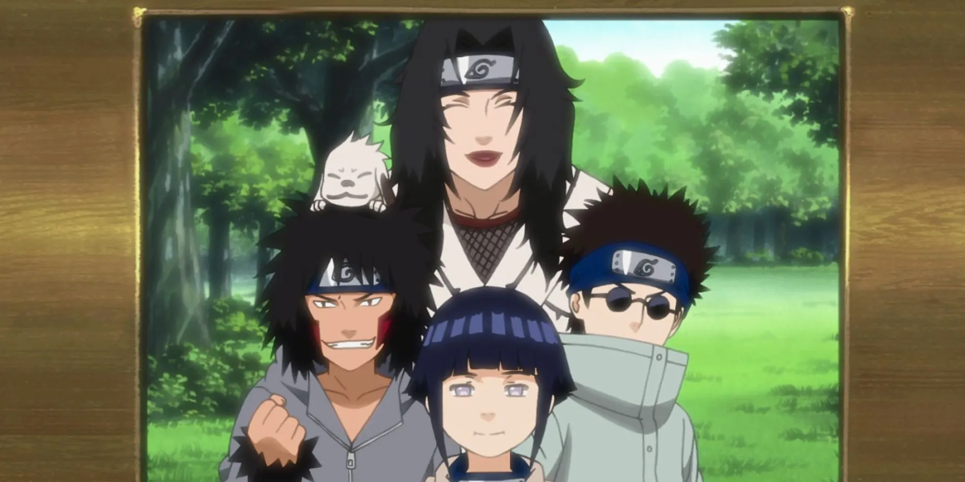 El equipo Kurenai en Naruto El equipo Kurenai en Naruto