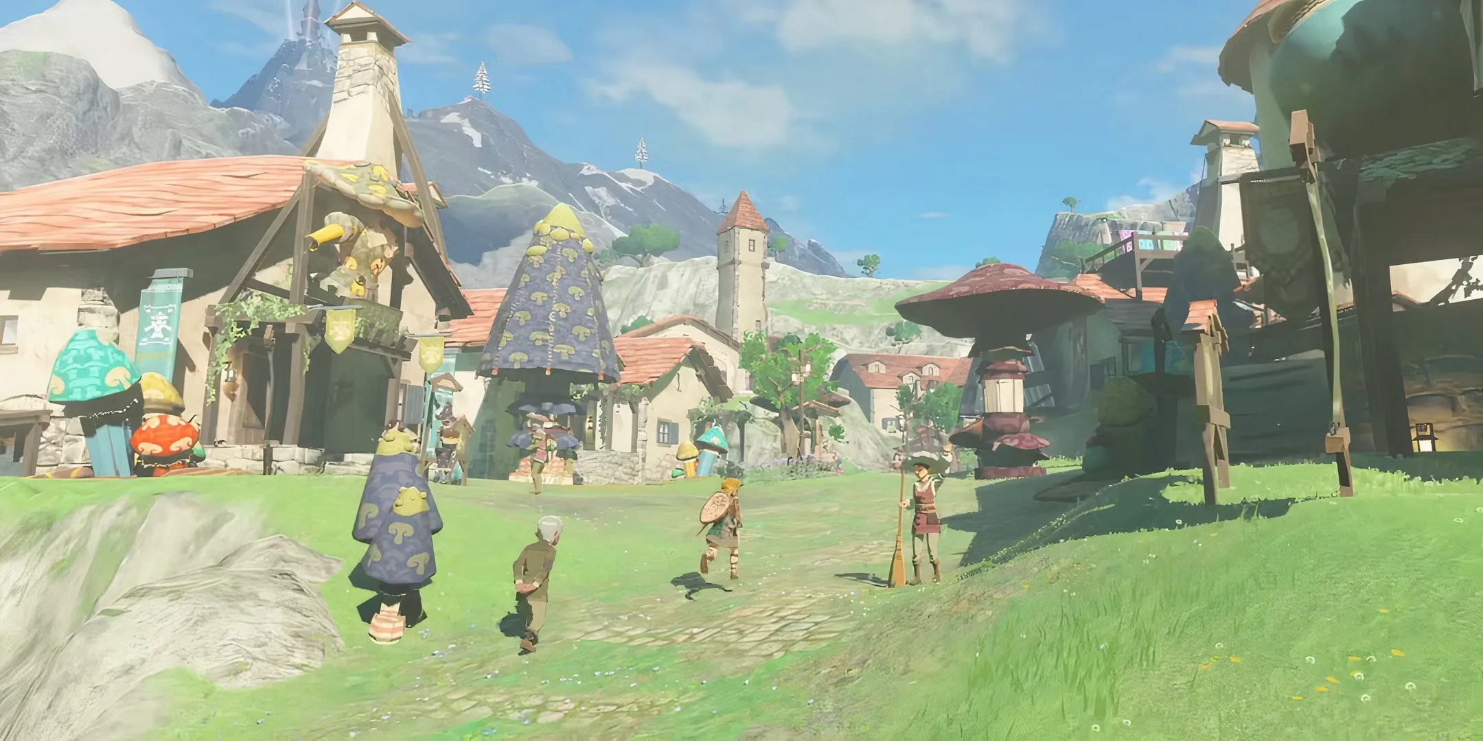 Tears of the Kingdom NPC Village Tears of the Kingdom NPC Village