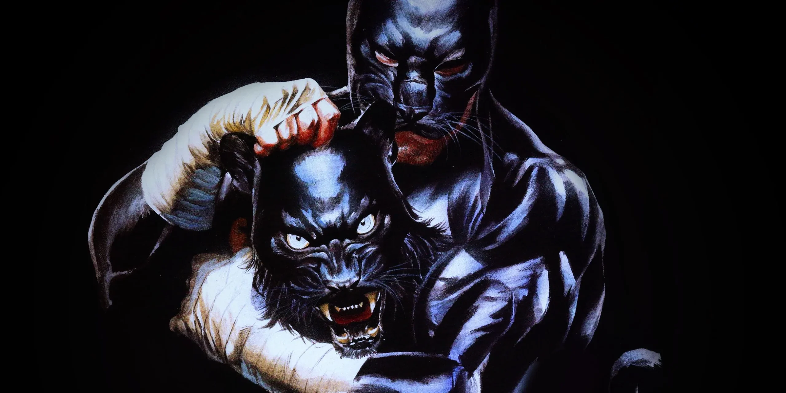 Ted Grant The Wildcat and Son in Alex Ross Comic Art