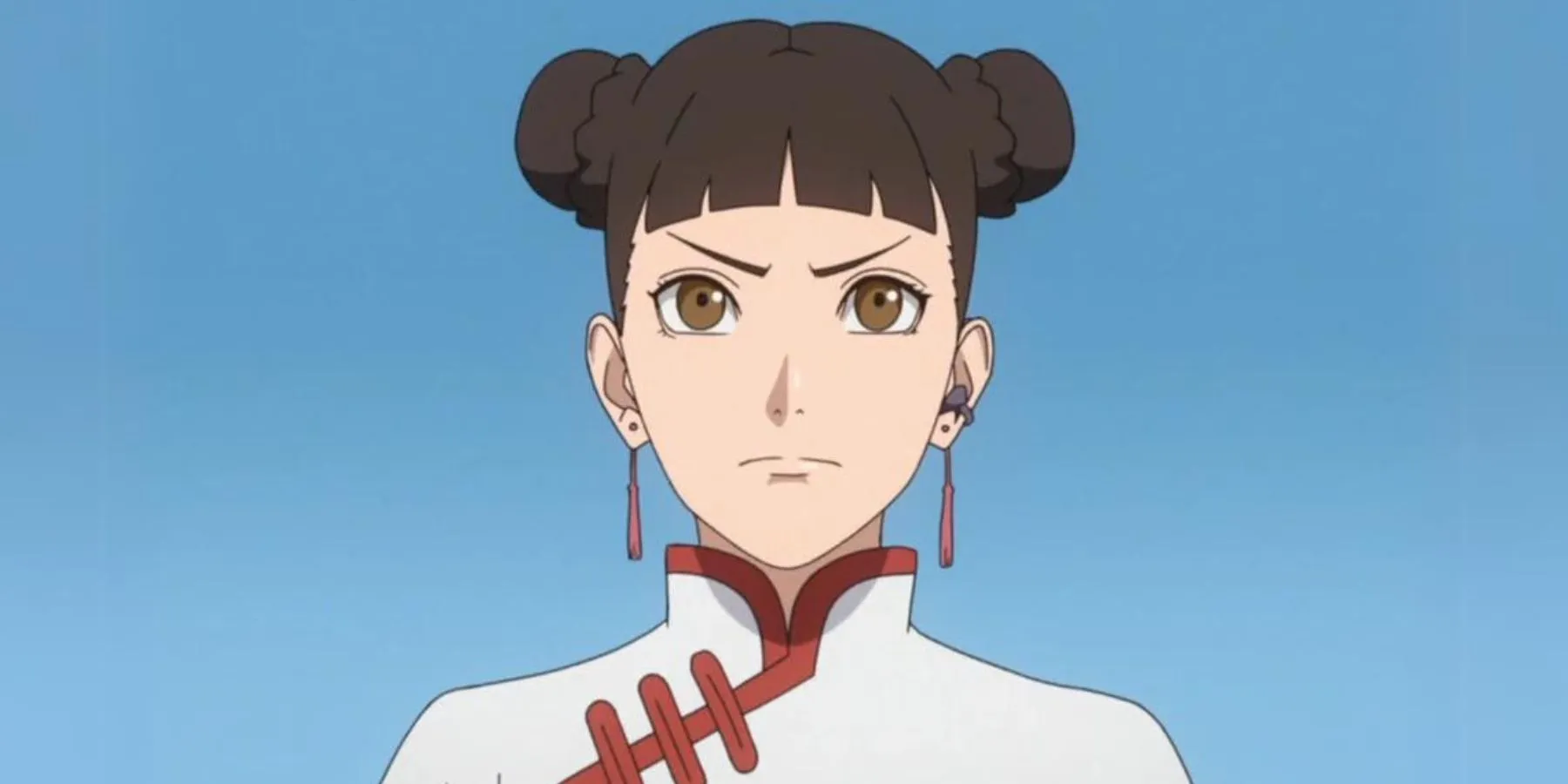 Tenten mostrando sus habilidades Tenten mostrando sus habilidades