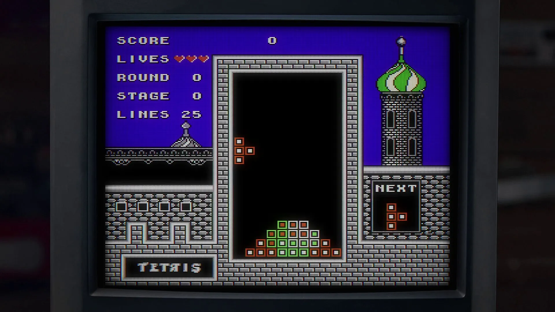 Tetris Forever Level in a Castle Tetris Forever Level in a Castle