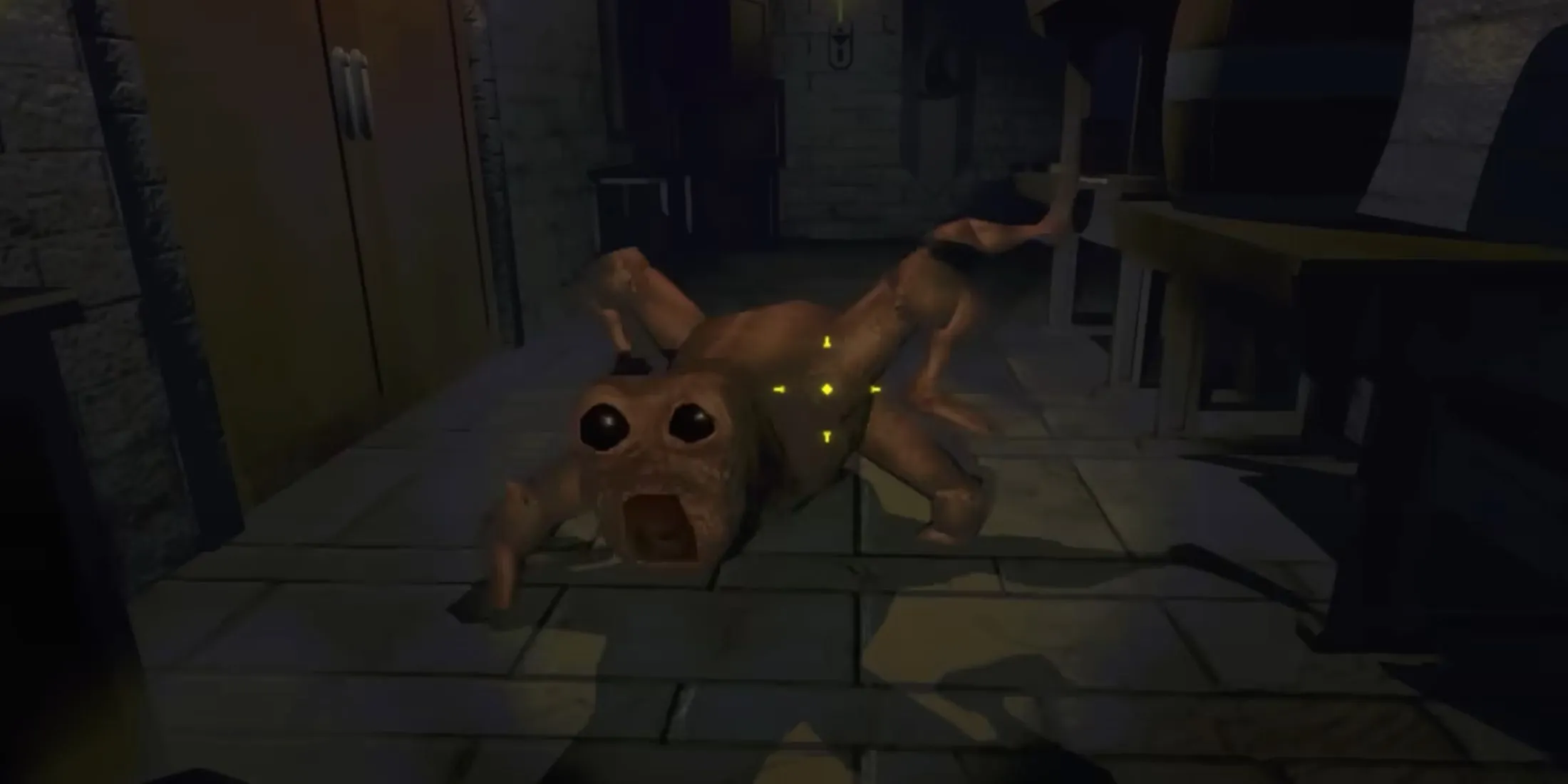 The Animal creature is found in REPO. The Animal creature is found in REPO.