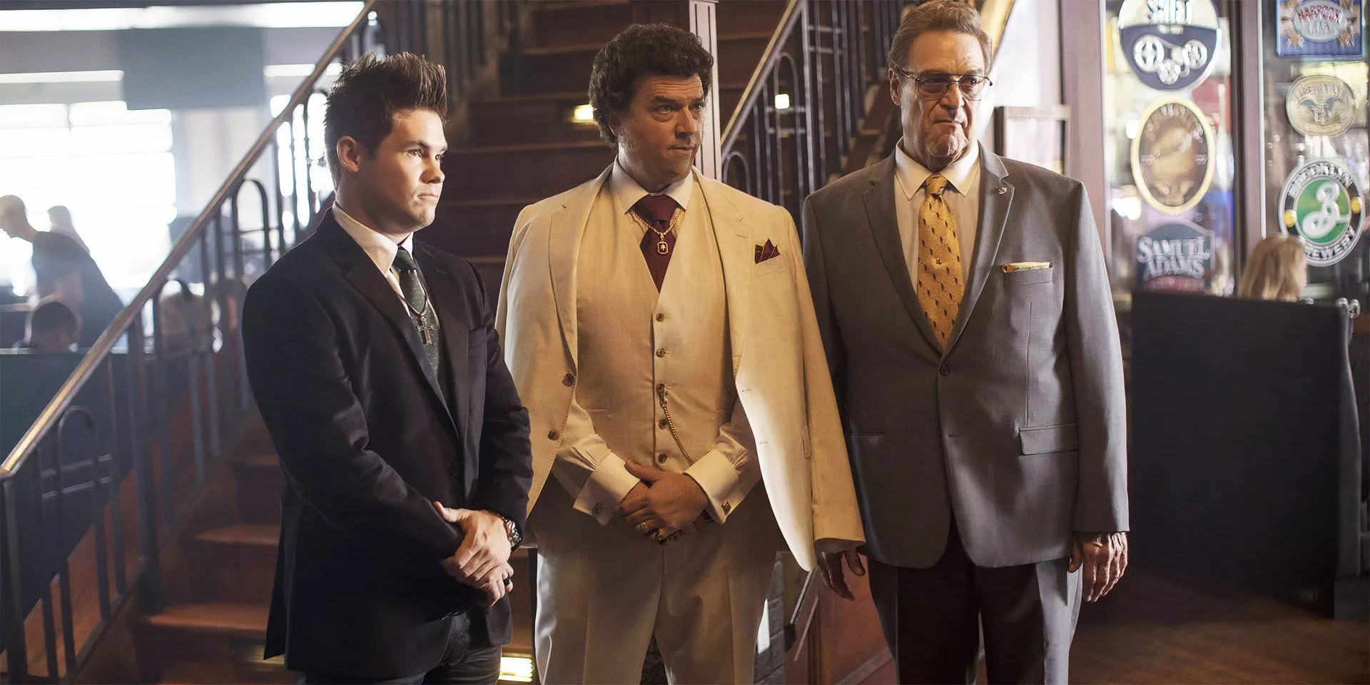 The cast of The Righteous Gemstones standing together