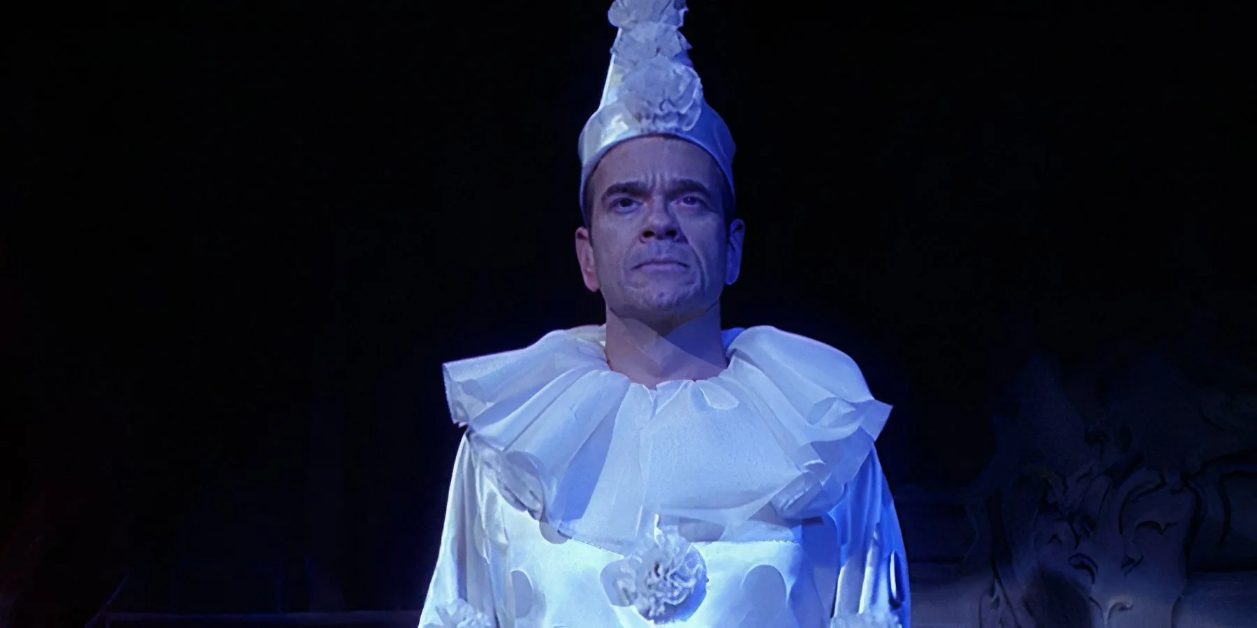 The Doctor in opera attire The Doctor in opera attire
