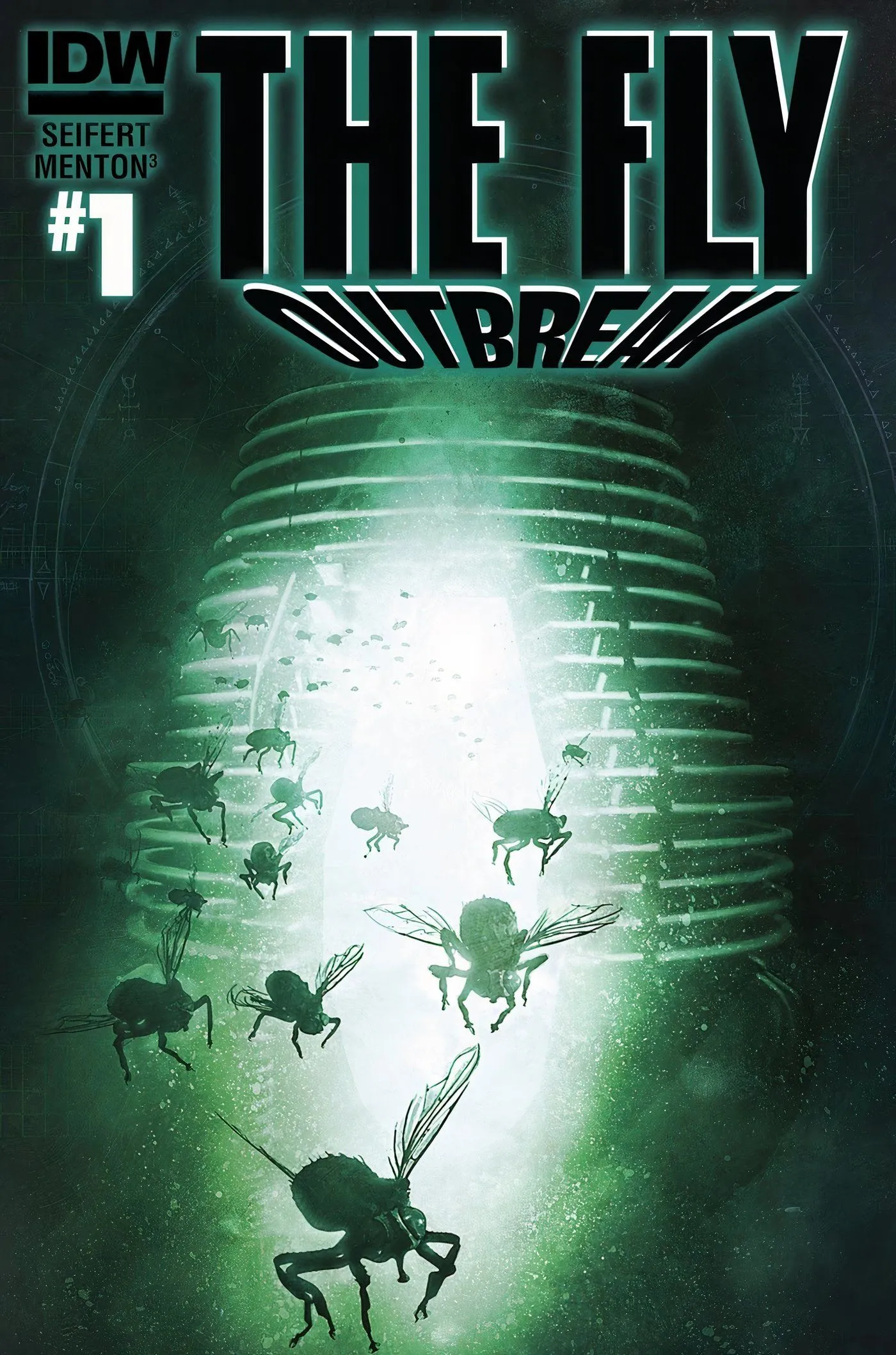 The Fly: Outbreak comic scene