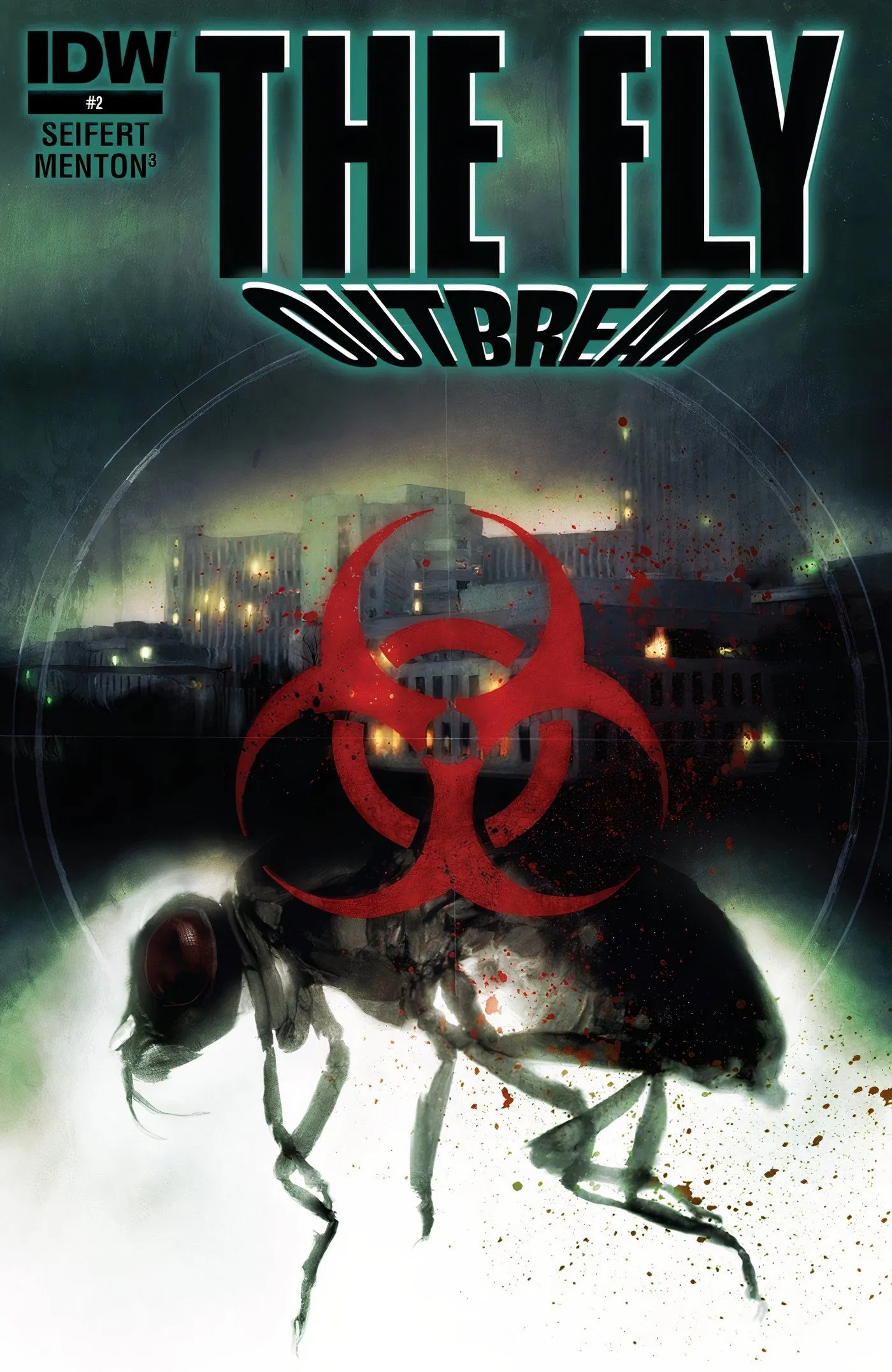 Inside art from The Fly: Outbreak