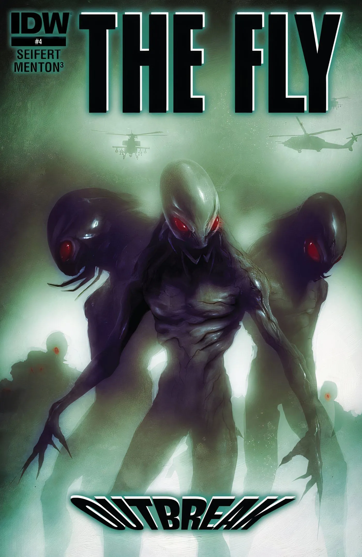 The Fly: Outbreak comic panel