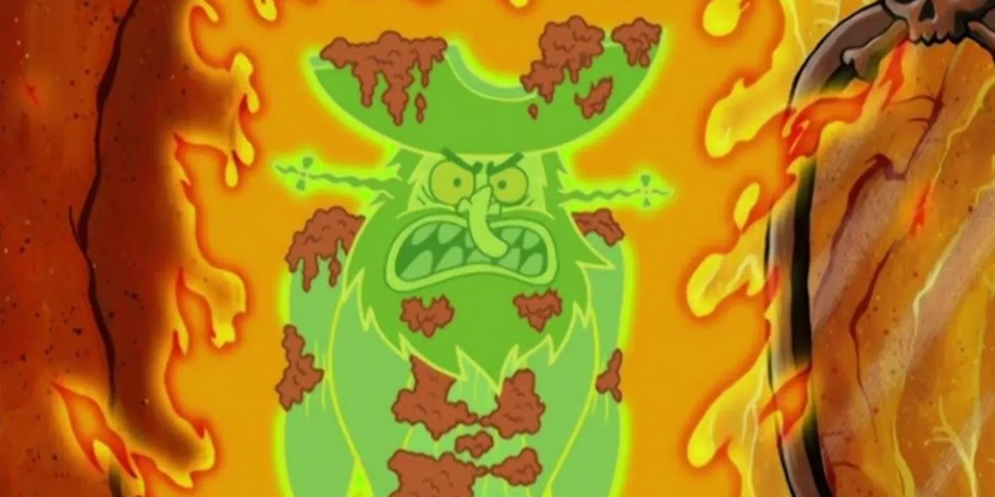 The Flying Dutchman looking angry The Flying Dutchman looking angry