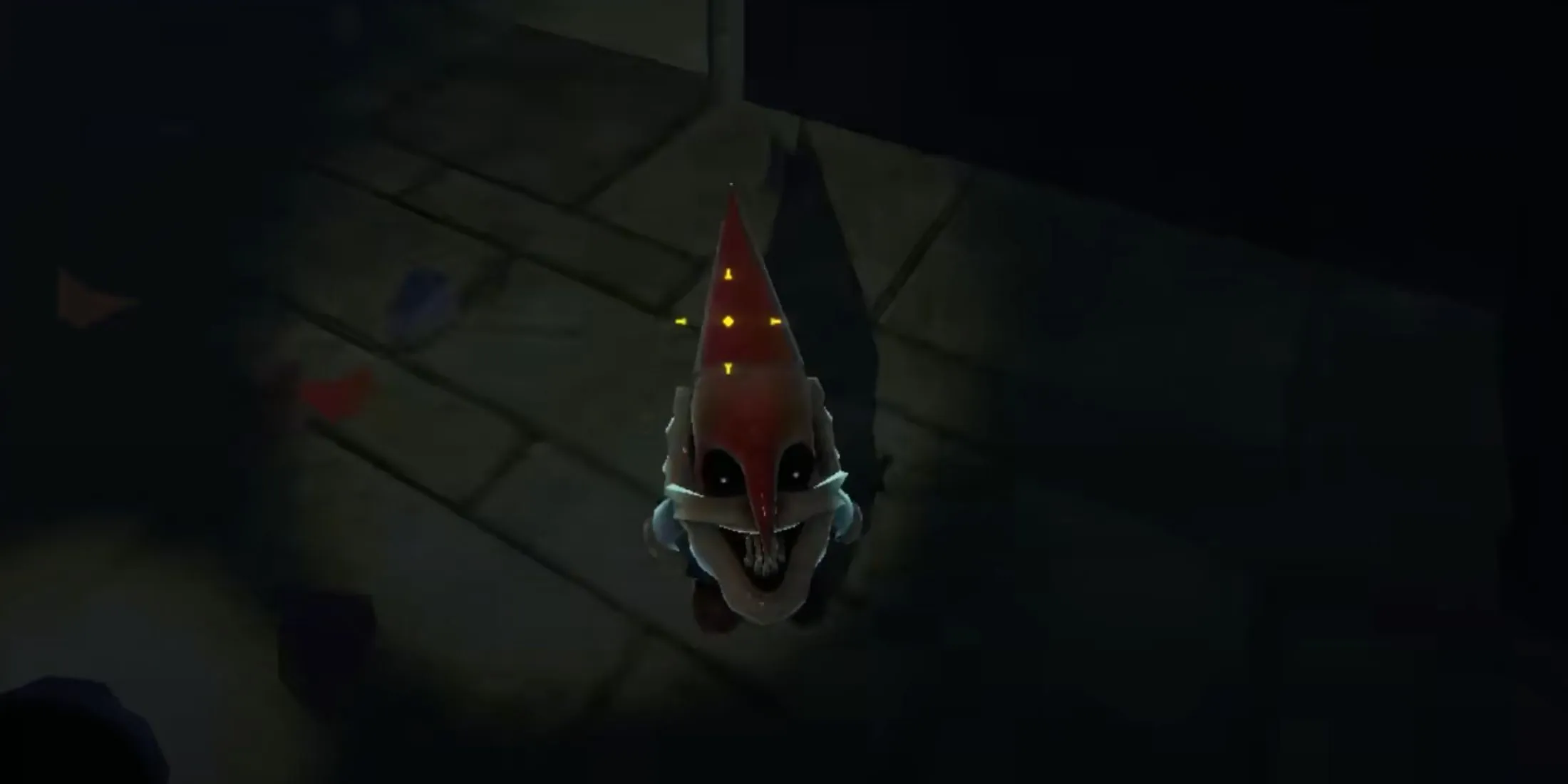 The Gnome Creature usually travels in packs of four in REPO. The Gnome Creature usually travels in packs of four in REPO.