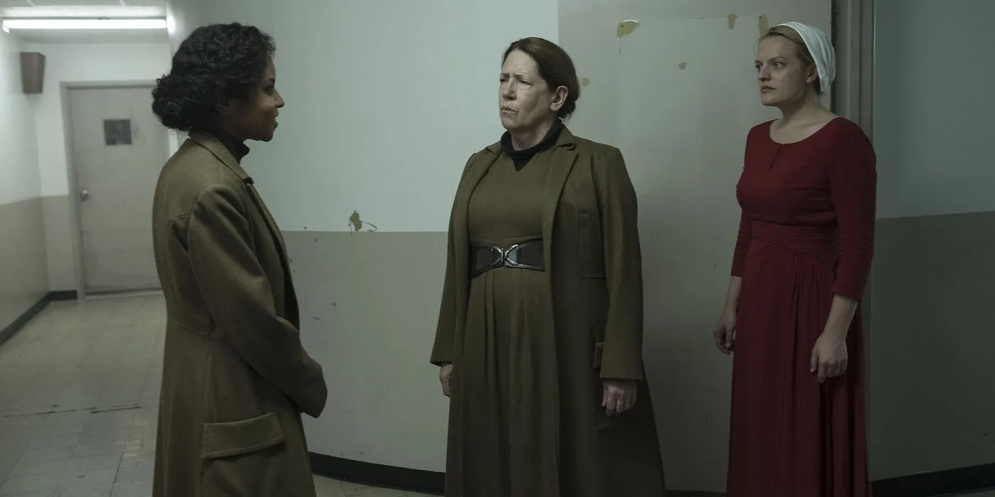 June's intense moment in Gilead June's intense moment in Gilead