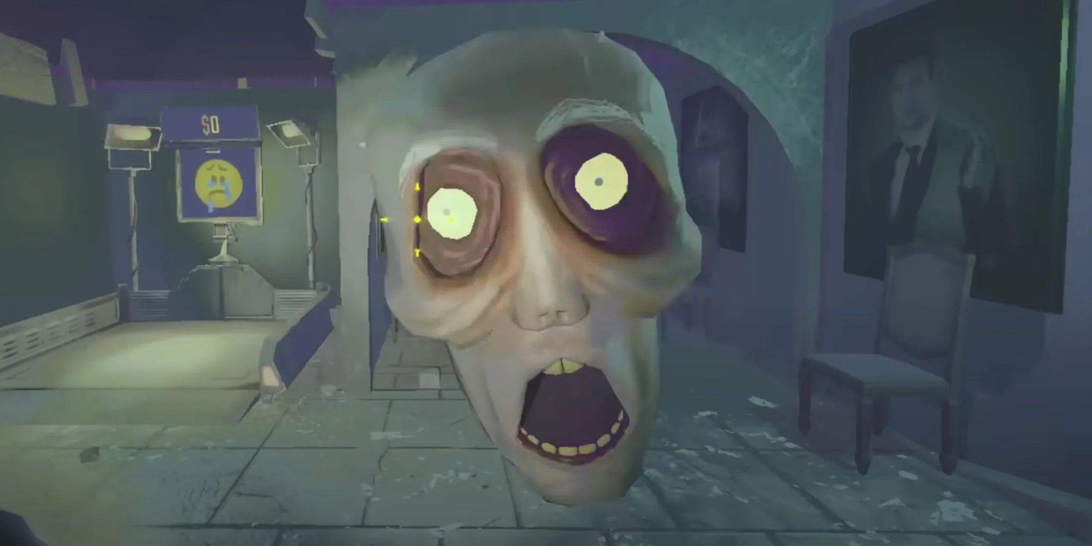The Headman creature in REPO. The Headman creature in REPO.