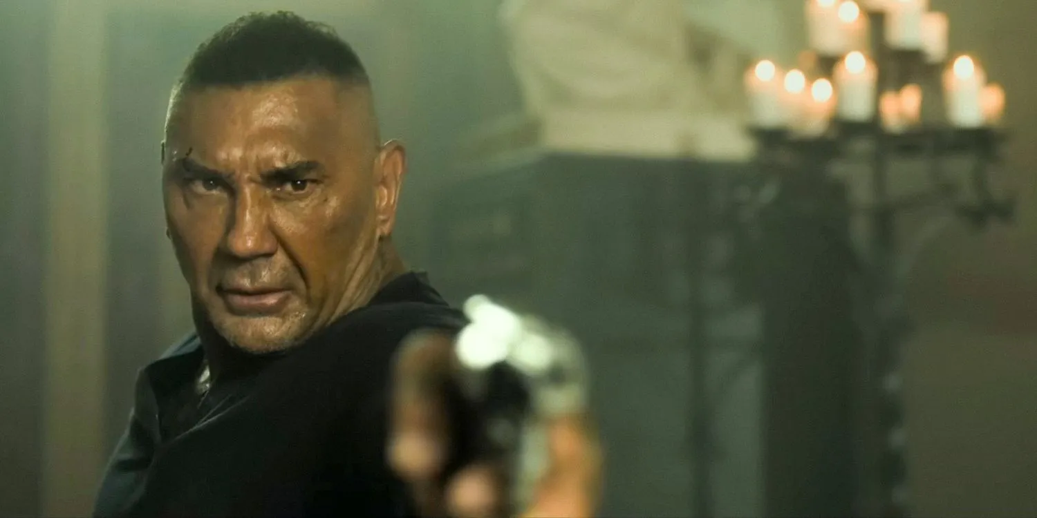 Dave Bautista in The Killer's Game Dave Bautista in The Killer's Game