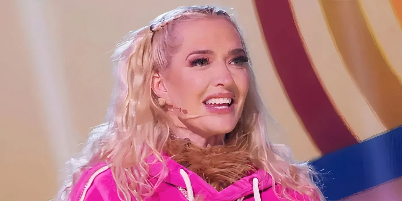 Erika Jayne unmasked as Yorkie Erika Jayne unmasked as Yorkie
