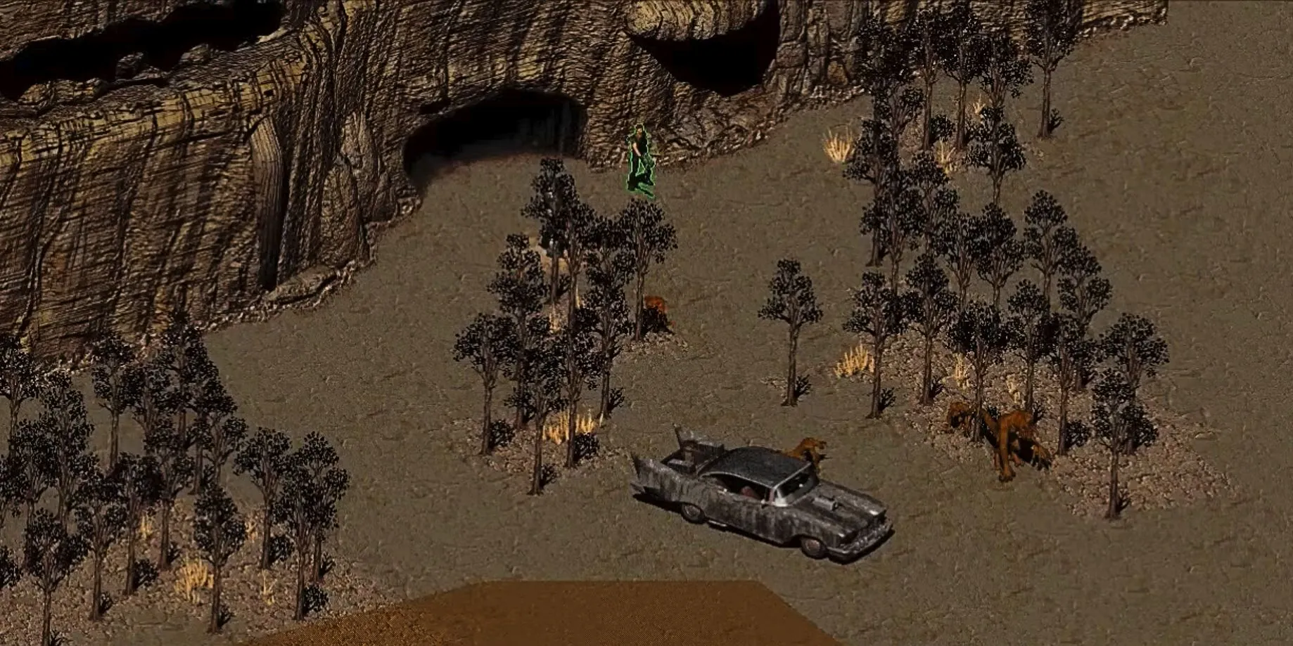 Mysterious Stranger in Fallout 2