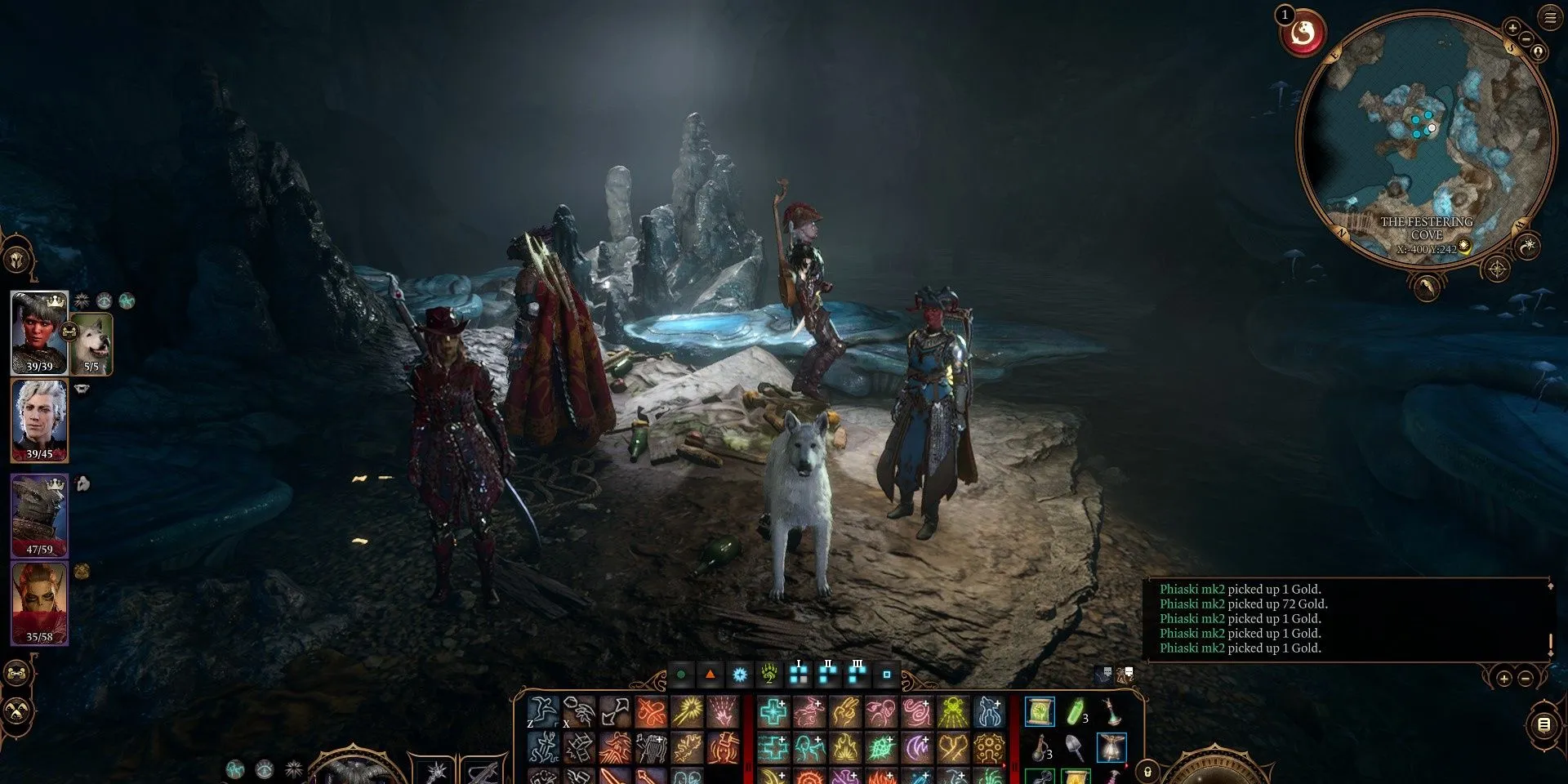Baldur's Gate 3 Party Scene
