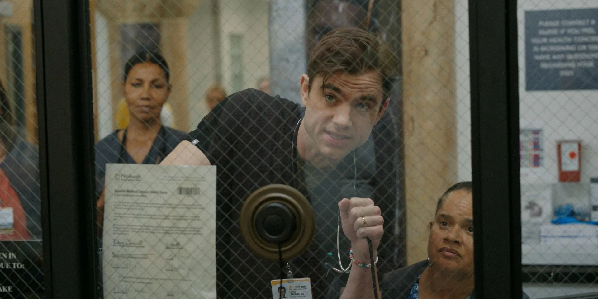 A scene from The Pitt