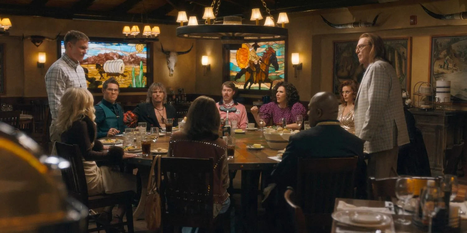 Episode scene from Season 4 of The Righteous Gemstones