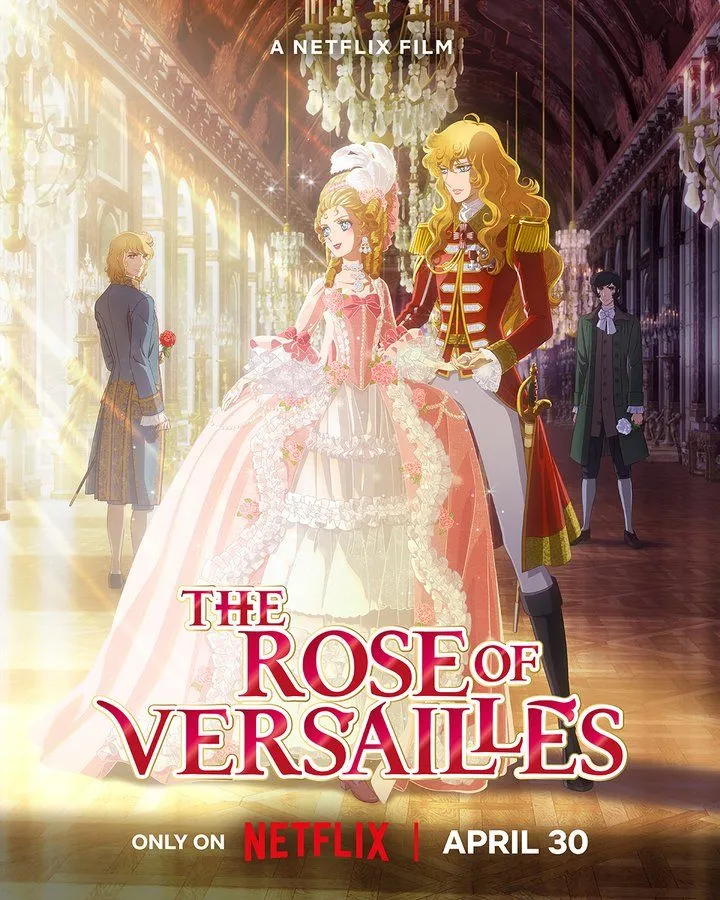 The Rose of Versailles - Netflix MAPPA anime poster The Rose of Versailles - Netflix MAPPA anime poster