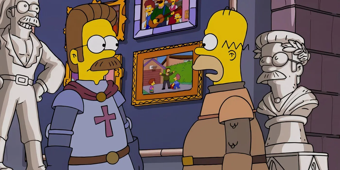 The Simpsons Flanders Homer Season 36 The Simpsons Flanders Homer Season 36