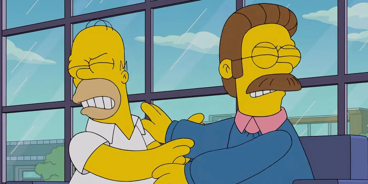 The Simpsons Homer Flanders Feud The Simpsons Homer Flanders Feud